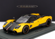 Bbr-models Pagani Utopia 2022 - Con Vetrina - With Showcase 1:18 Giallo Ginevra - Yello Carbon