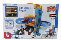 Bburago Accessories Diorama - Parking Playset Garage With 2x Cars 1:43 Různé