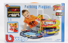 Bburago Accessories Diorama - Parking Playset Garage With Porsche Cayenne + Audi R8 1:43 Různé