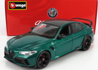 Bburago Alfa romeo Giulia Gtam 2020 1:18 Verde Montreal - Green Met