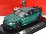 Bburago Alfa romeo Giulia Gtam 2020 - With Hard Showcase - Exclusive Carmodel 1:43 Verde Montreal - Green Met