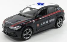 Bburago Alfa romeo Stelvio Carabinieri 2017 1:24 Modrá Bílá