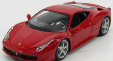 Bburago Ferrari 458 Italia 8c 2009 1:24 Red