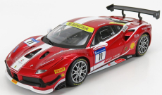 Bburago Ferrari 488 Challenge N 11 Racing 2017 1:24 Red Met