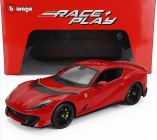 Bburago Ferrari 812 Competizione 2021 1:18 Rosso Corsa - Červená