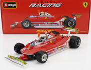 Bburago Ferrari F1  312t4 N 11 Winner Gp Monza Jody Scheckter (with Pilot Figure) 1979 World Champion 1:18 Red