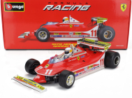 Bburago Ferrari F1  312t4 Short Tail N 11 Winner Monaco Gp Jody Scheckter (with Pilot) 1979 World Champion 1:18 Red