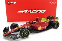 Bburago Ferrari F1-75 Scuderia Ferrari N 55 1:24, červená