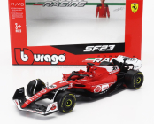 Bburago Ferrari F1  Sf-23 Team Scuderia Ferrari N 16 2nd Las Vegas Usa Gp 2023 Charles Leclerc 1:43 Červená Bílá Černá