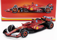 Bburago Ferrari F1  Sf-24 Team Scuderia Ferrari N 16 Winner Italy Monza Gp 2024 Charles Leclerc 1:43 Červená Bílá Černá