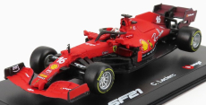 Bburago Ferrari F1 Sf21 Team Scuderia Ferrari Mission Winnow N 16 1:43, červená