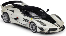 Bburago Ferrari FXX-K EVO No.70 1:18 bílá/černá