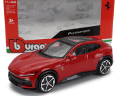 Bburago Ferrari Purosangue Suv 2022 1:43 Red