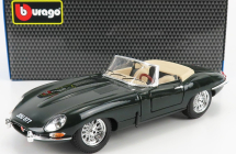 Bburago Jaguar E-type Spider 1961 1:18 Zelená