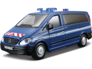 Bburago Mercedes-Benz Vito 1:50 modrá - policie