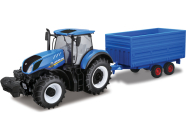 Bburago New Holland T7.315 1:32 s vlečkou