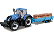 Bburago New Holland T7.315 1:32 se dřevem