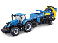 Bburago New Holland T7.315 s kultivátorem