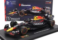 Bburago Red bull F1  Rb19 Team Oracle Red Bull Racing N 1 World Champion Season 2023 Max Verstappen - Con Pilota E Vetrina - With Pilot And Showcase 1:43 Matt Blue