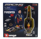 Bburago Red bull F1  Rb19 Team Oracle Red Bull Racing N 11 Season 2023 Sergio Perez 1:24 Matná Modrá Žlutá Červená