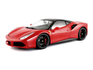 Bburago Signature Ferrari 488 GTB 1:18 červená