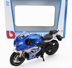 Bburago Suzuki Gsx-r1000 R 2021 1:18 Modrá Stříbrná