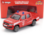 Bburago Volkswagen Amarok Pick-up Vigili Del Fuoco 2019 1:43 Červená Bílá