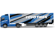 Bburago Volvo FH16 Globetrotter 750 XXL 1:43 Toyo Tires