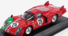 Best-model Alfa romeo 33.2 Lm N 26 1000km Monza 1968 Trosch - Gosselin 1:43 Red