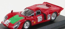 Best-model Alfa romeo 33.2 N 16 Nurburgring 1968 Giunti - Galli 1:43 Červená Zelená