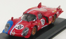 Best-model Alfa romeo 33.2 N 36 Le Mans 1969 Pilette - Slotemaker 1:43 Red