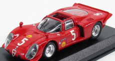 Best-model Alfa romeo 33.2 Spider N 5 Winner Montlhery 1969 Larrousse - Verrier 1:43 Red