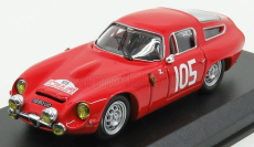 Best-model Alfa romeo Tz1 N 105 2nd Rally Tour De Corse 1964 Rolland - G.augias 1:43 Red