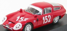 Best-model Alfa romeo Tz1 N 152 Targa Florio 1970 Giugno - Sutera 1:43 Red