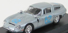 Best-model Alfa romeo Tz1 N 62 Targa Florio 1964 Nicodemi - Lessona 1:43 Silver