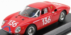 Best-model Ferrari 250 Lm N 136 Targa Florio 1965 Nicodemi - Lessona 1:43 Red