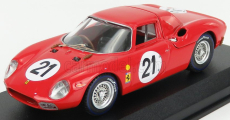 Best-model Ferrari 250lm 3.3l V12 Ch. N5893 Team N.a.r.t. N 21 1:43, červená