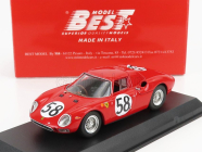 Best-model Ferrari 250lm 3.3l V12 Team N.a.r.t. N 58 24h Le Mans 1964 J.rindt - D.piper 1:43 Red