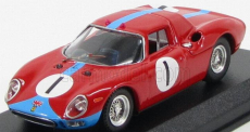 Best-model Ferrari 250lm Coupe N 1 Kyalami 1964 Piper - Maggs 1:43 Červená Světle Modrá