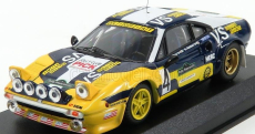 Best-model Ferrari 308 Gtb Gr.4 N 4 Winner Rally Piancavallo 1980 Nico - Giorgio Barban 1:43 Žlutá Modrá