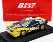 Best-model Ferrari 308 Gtb Gr.4 Team Jolly Club (night Version) N 4 2nd Rally Monza 1980 Nico - Giorgio Barban 1:43 Žlutá Modrá
