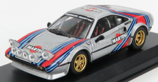 Best-model Ferrari 308gtb Gr.4 Rally Martini Racing Automobile 1:43, stříbrná