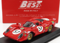 Best-model Ferrari 312p 3.0l V12 Coupe Team N.a.r.t N 57 1:43, červená