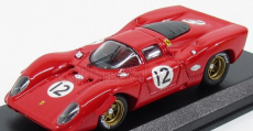Best-model Ferrari 312p Coupe N 12 Bridgehampton 1969 P.rodriguez 1:43 Red