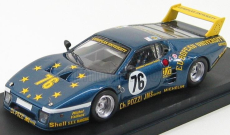 Best-model Ferrari 512bb Lm Team Charles Pozzi Jms Racing N 76 1:43, modrá