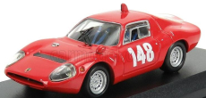 Best-model Fiat 1300ot Abarth N 148 Swiss Mountain Gp 1967 Tonie Hezemans 1:43 Red