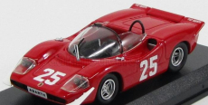 Best-model Fiat Abarth 2000 N 25 Winner Nurburgring 1969 T.hezemans 1:43 Red