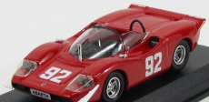Best-model Fiat Abarth 2000s N 92 Winner Campionato Europeo Montagna 1969 A.merzario 1:43 Red