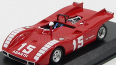 Best-model Fiat Abarth 2000sp Spider N 15 Nurburgring 1970 K.ahrens Jr. 1:43 Červená Bílá