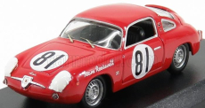 Best-model Fiat Abarth 750 N 81 Record Monza Scca National Cumberland 1959 Duncan 1:43 Red